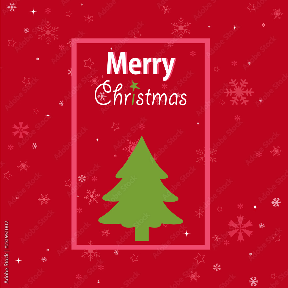 Merry Christmas Postcard