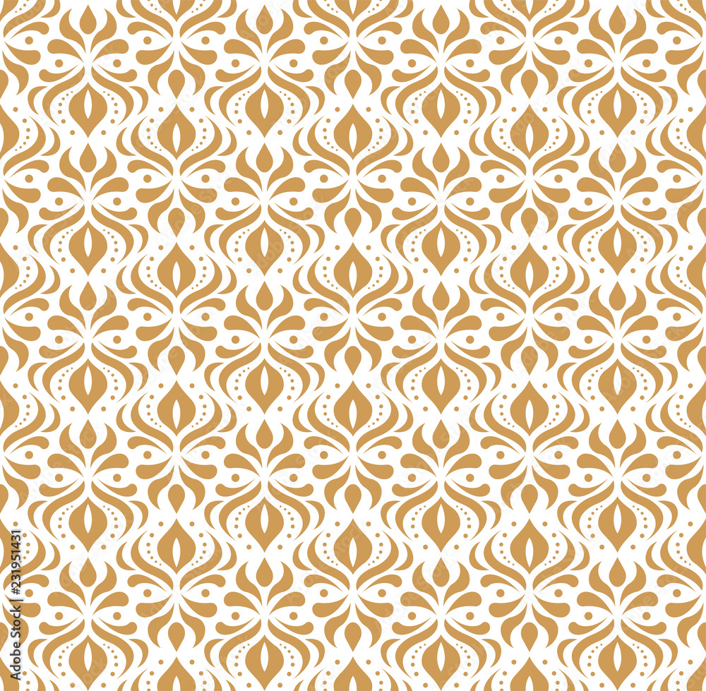 Vector Floral Ornamental Seamless Pattern. Geometric Flower Stylish Texture. Abstract Retro Tile Texture. Vector Floral Ornamental Seamless Pattern. Geometric Flower Stylish Texture. Abstract Retro Tile Texture.