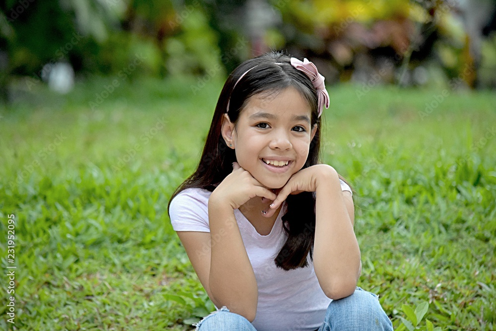 Asian Female Smiling Asian Female Smiling