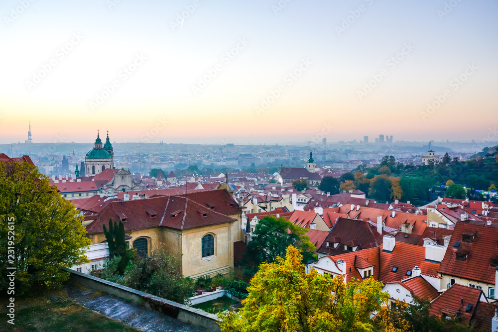 View of Prague from Above 