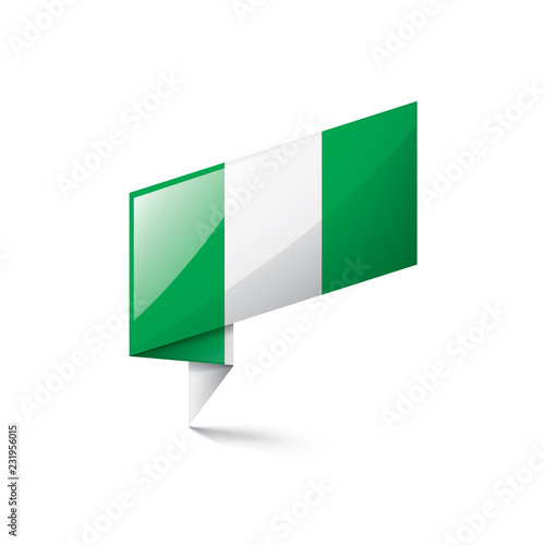 Free Download Nigeria flag, vector illustration on a white background. - GFXLoad