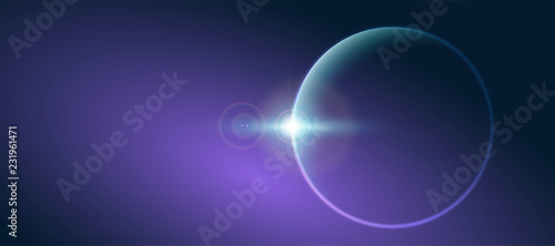 spazio, eclissi, luce, universo,