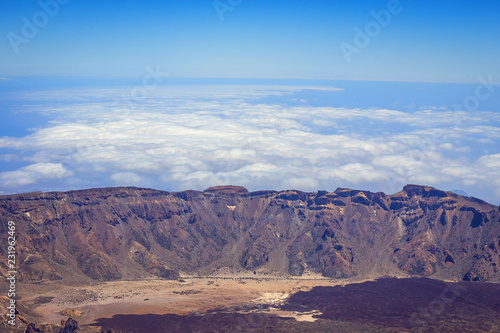 Beautiful landscape of  Teide national park, Tenerife, Canary island, Spain © bondvit