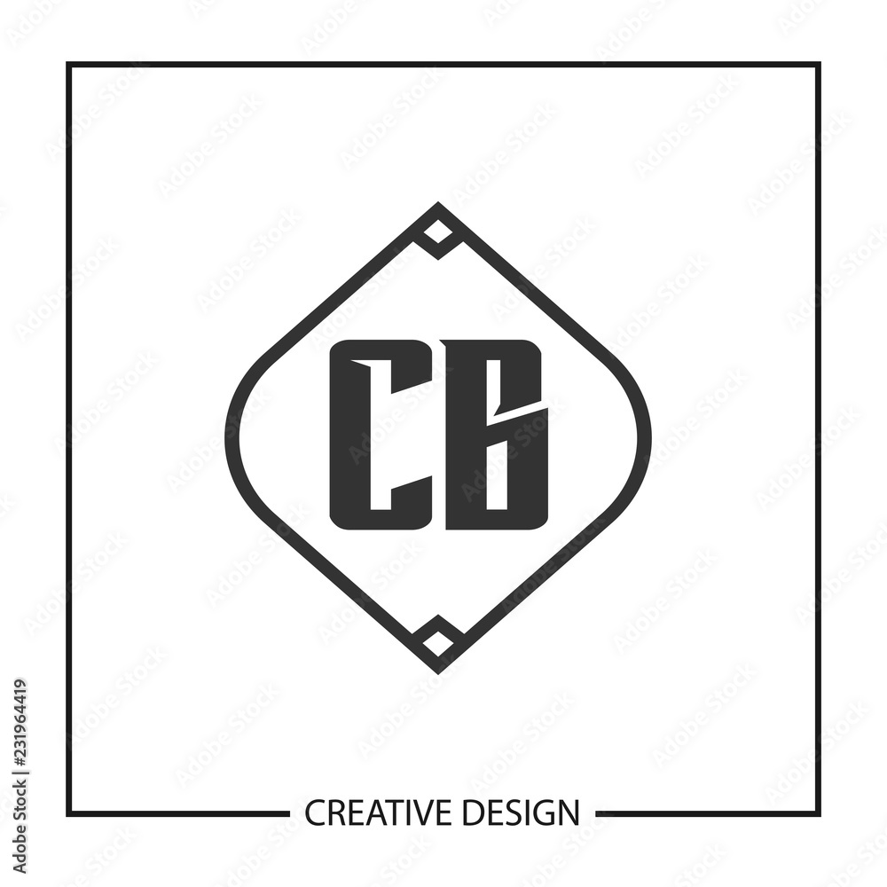 Initial Letter CB Logo Template Design Vector Illustration Initial Letter CB Logo Template Design Vector Illustration