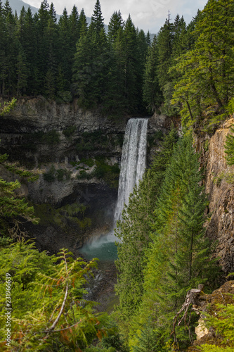 waterfall in Whistler, BC