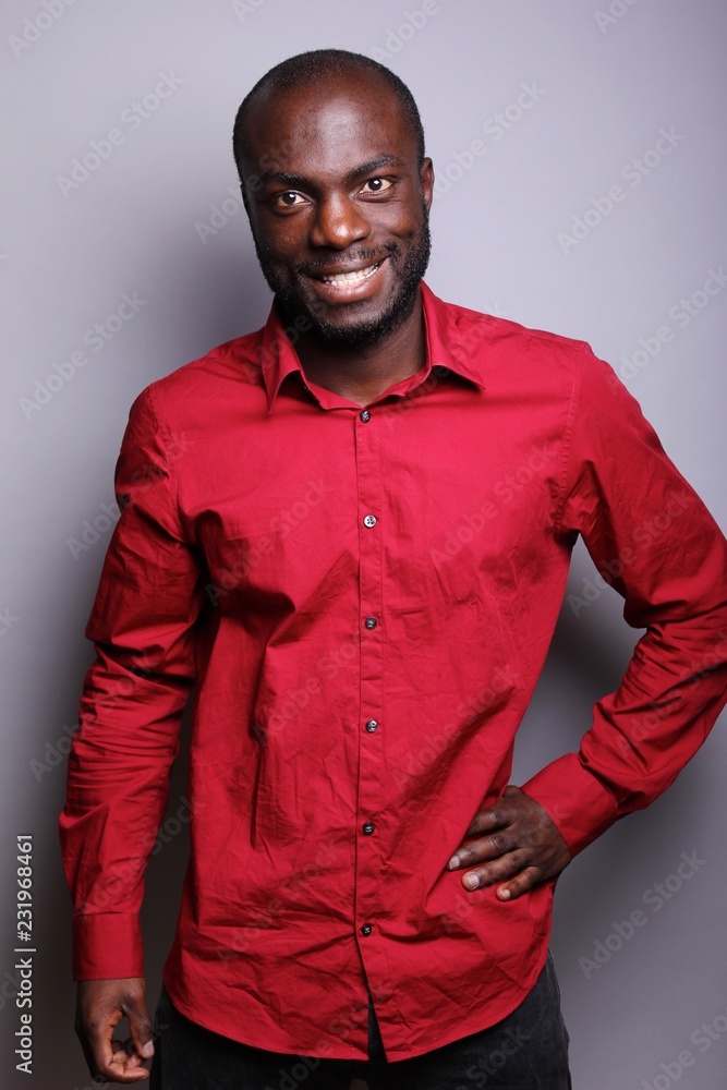 Obraz premium Portrait of a black man