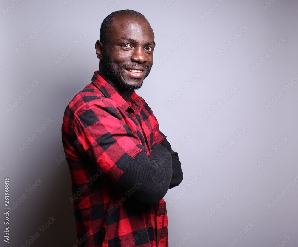 Obraz premium Portrait of a black man