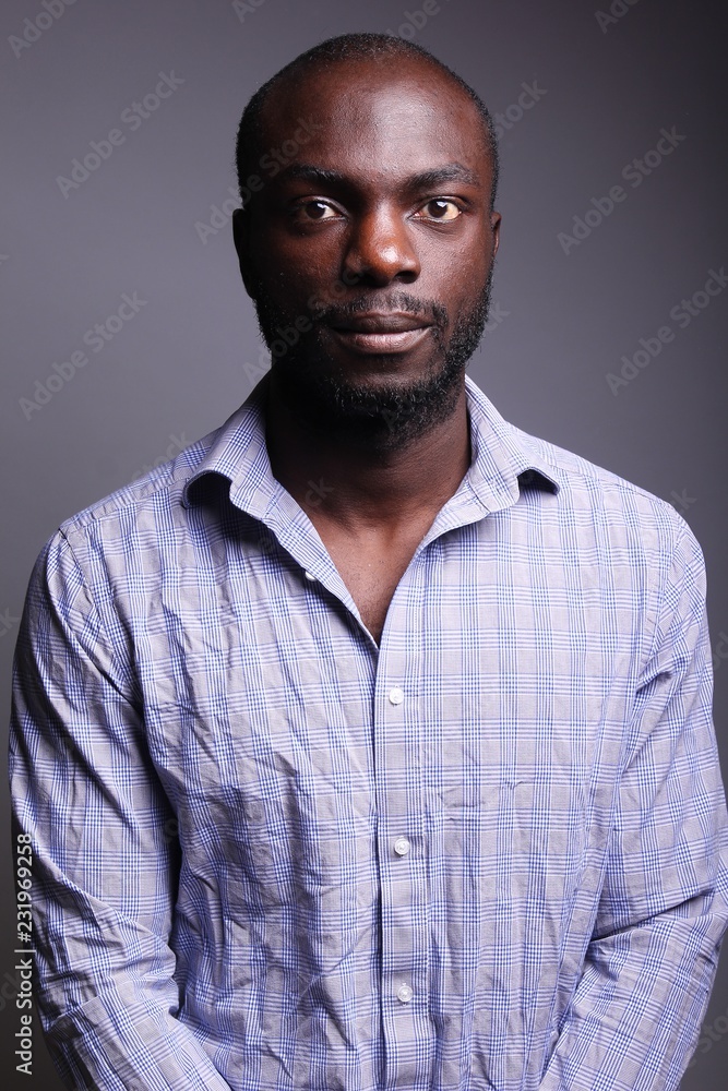 Fototapeta premium Portrait of a black man