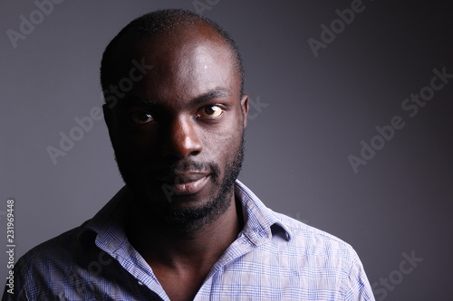 Portrait of a black man