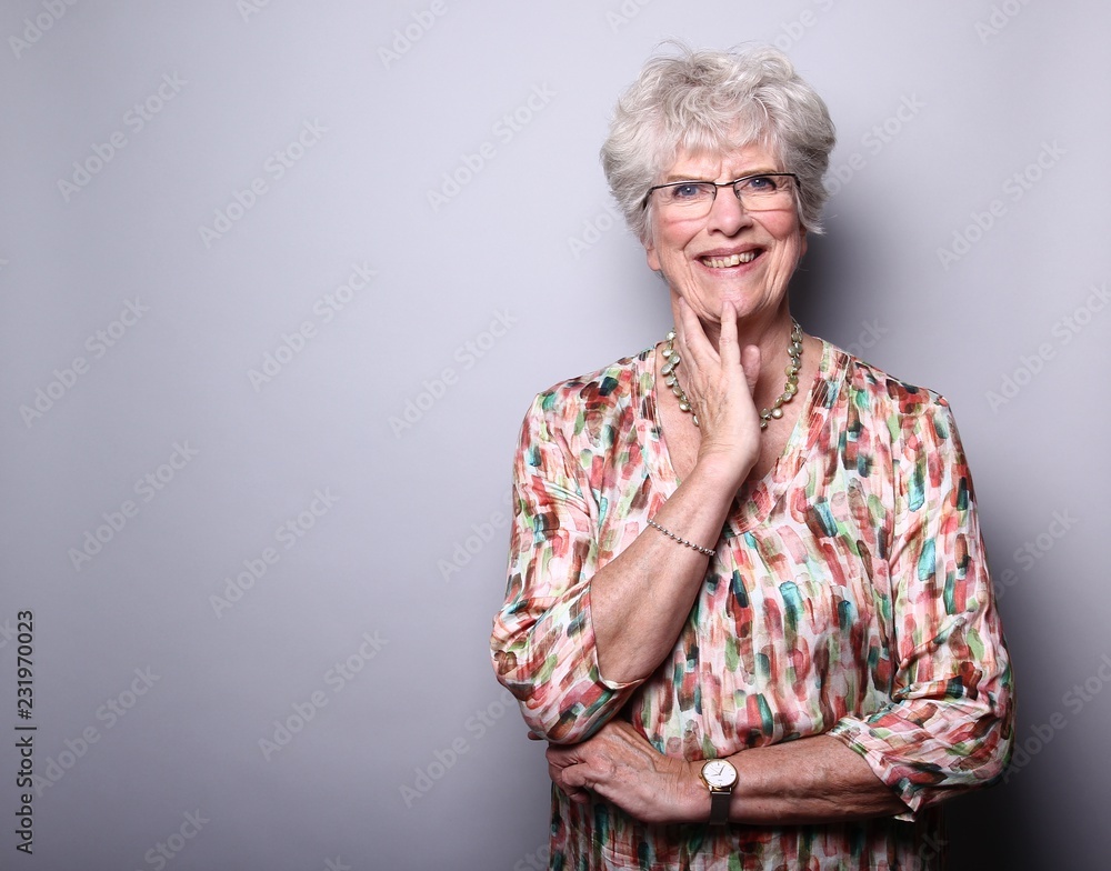 Portrait of a older woman