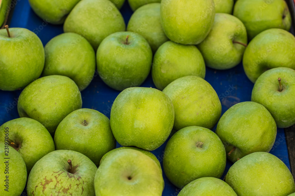 fruit food concept green apple background texture fruit food concept green apple background texture