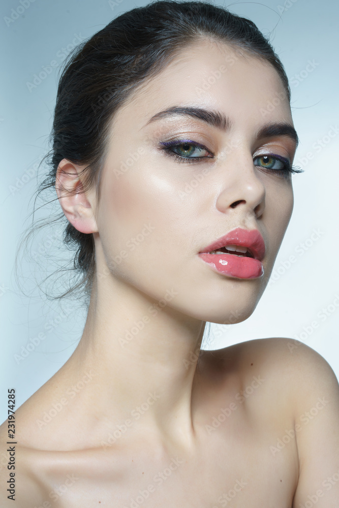portrait of a beautiful girl glamorous girl portrait of a beautiful girl glamorous girl