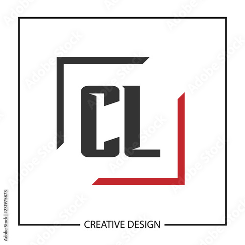 Initial Letter CL Logo Template Design Vector Illustration