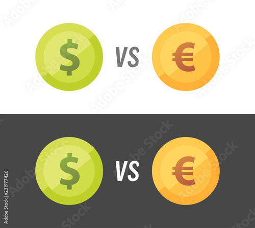 Currency pair of Euro vs Do...