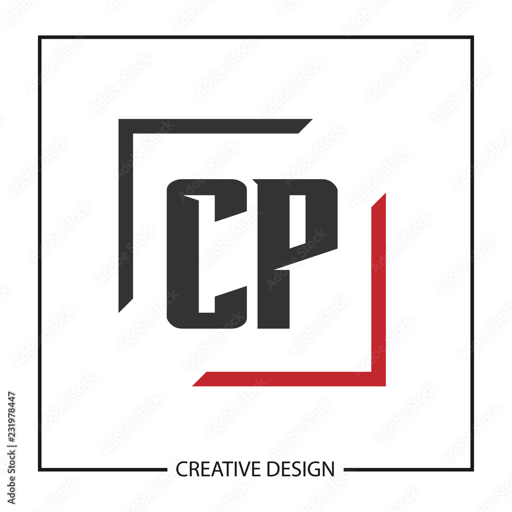 Initial Letter CP Logo Template Design Vector Illustration Initial Letter CP Logo Template Design Vector Illustration