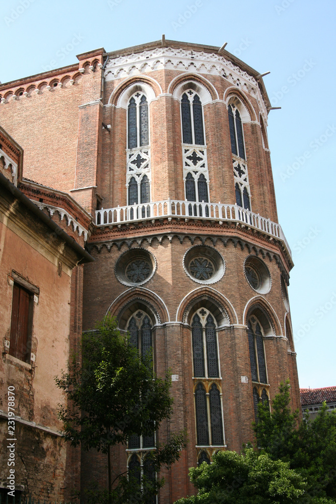 Venice, church of the Frari, apse