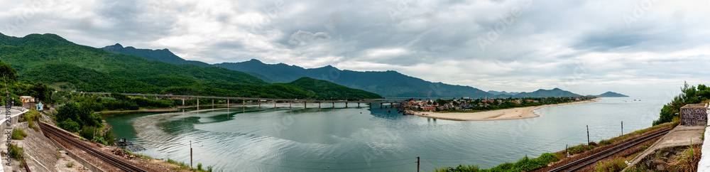 Lang Co Bay Panorama - Vietnam Lang Co Bay Panorama - Vietnam