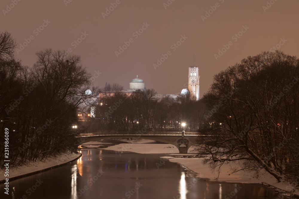 Fototapeta premium Isar München