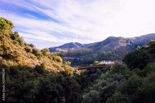 Path “Acequia del Guadalmina”. Benahavis, Costa del Sol, Andalusia, Spain.