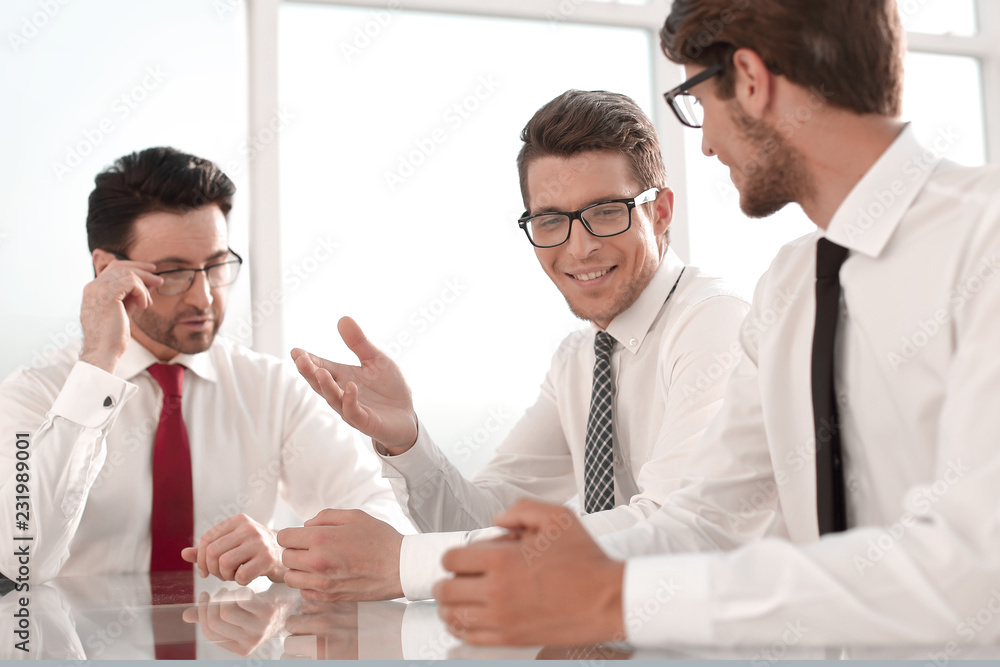 close up.leadership discussing important issues. close up.leadership discussing important issues.