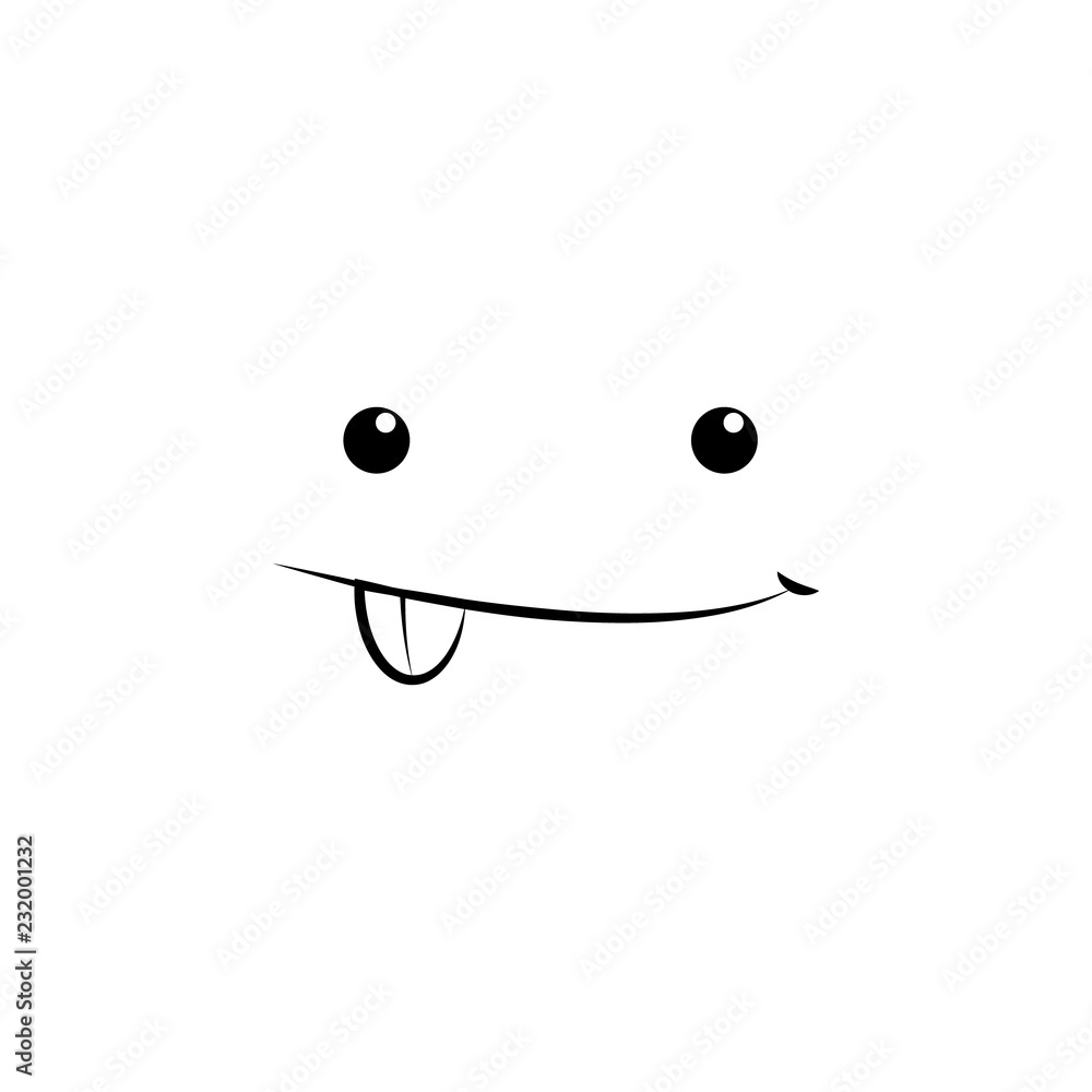 tease face icon. Element of anime face icon for mobile concept and web apps. Anime tease face icon can be used for web and mobile tease face icon. Element of anime face icon for mobile concept and web apps. Anime tease face icon can be used for web and mobile