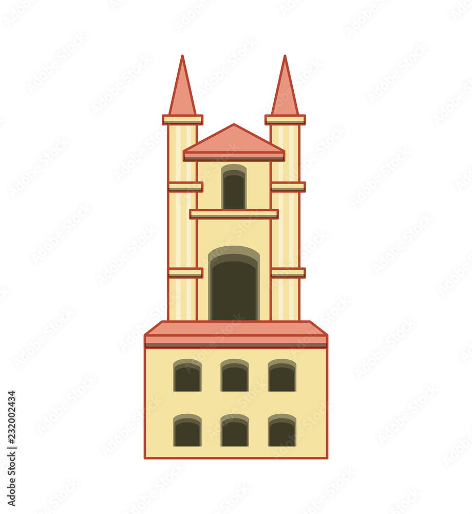 building university isolated icon