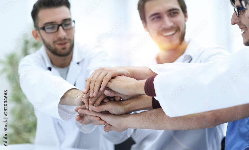 Fototapeta premium closeup.successful medical team