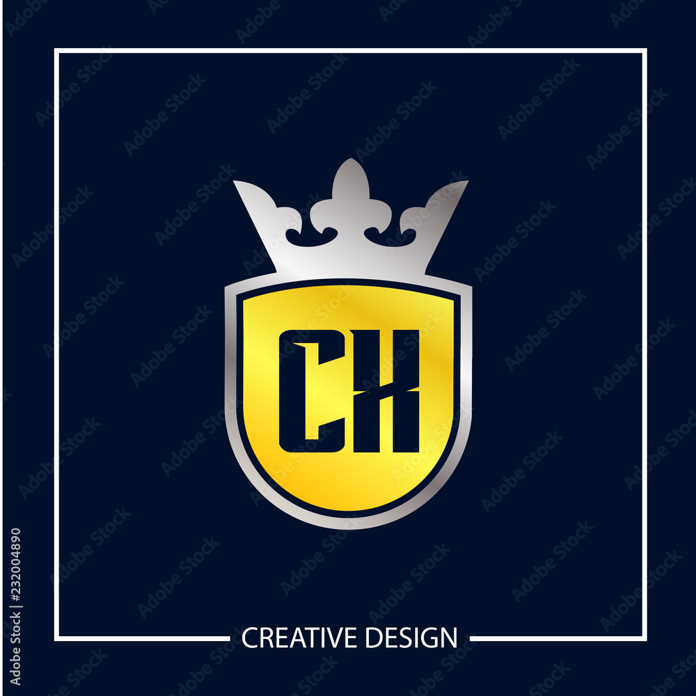 Initial Letter CX Logo Template Design Vector Illustration Initial Letter CX Logo Template Design Vector Illustration