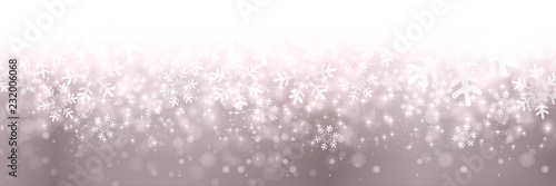 クリスマス　雪　冬　背景