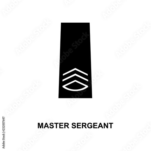 japan master sergeant military ranks and insignia glyph icon
