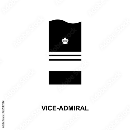 japan vice admiral military ranks and insignia glyph icon
