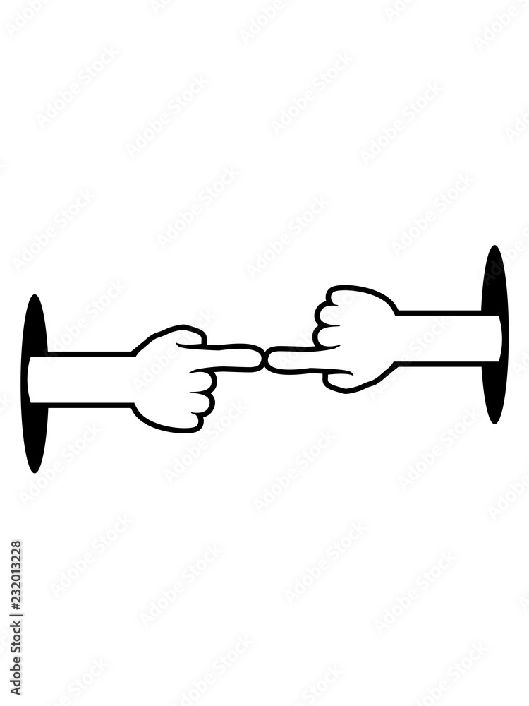 cool 2 hände berühren wand loch boden arm hand comic cartoon zeigen zeigefinger weg rechts links finger design lustig cool 2 hände berühren wand loch boden arm hand comic cartoon zeigen zeigefinger weg rechts links finger design lustig