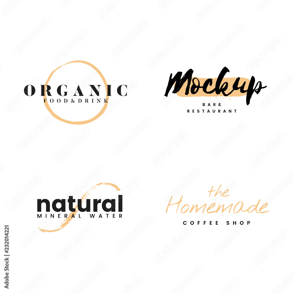 Collection of logos and branding vector Collection of logos and branding vector
