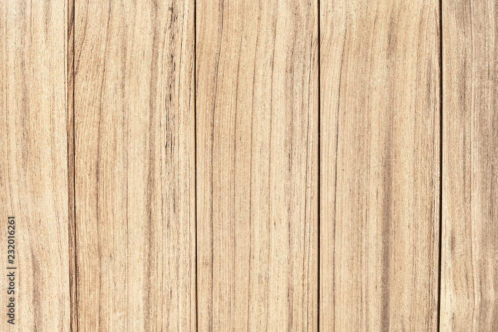 Naklejka premium Light wooden flooring textured background