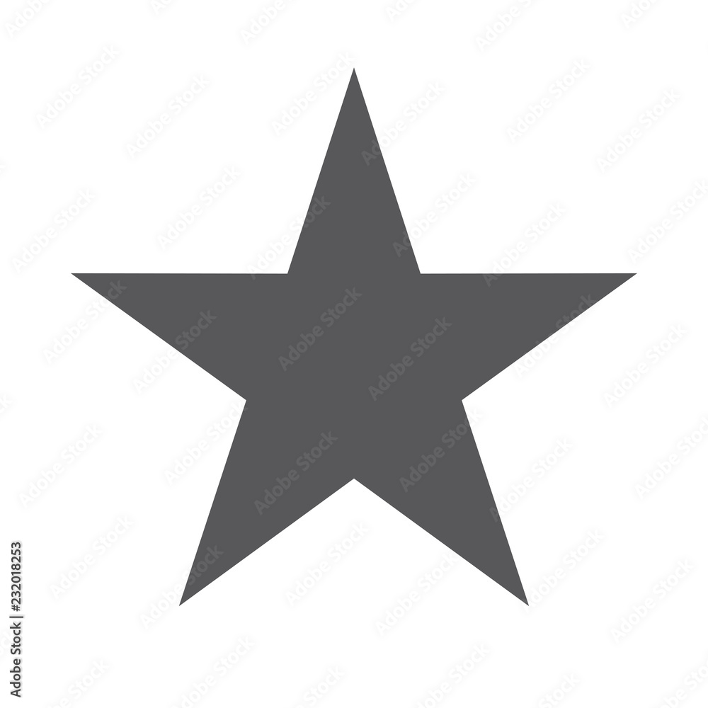 Star vector icon Star vector icon