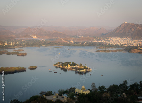 City view from karni mata udaipur