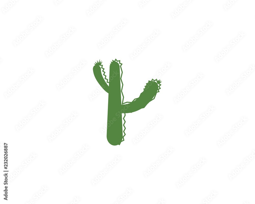 Cactus Logo template Cactus Logo template