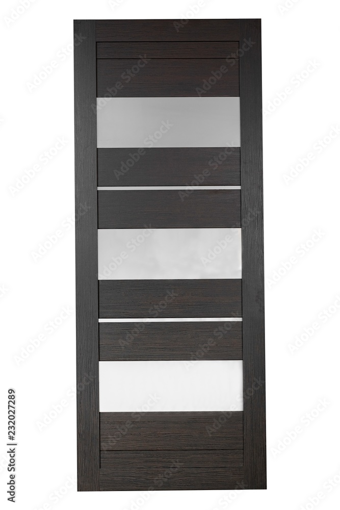 interior doors on a white background isolated