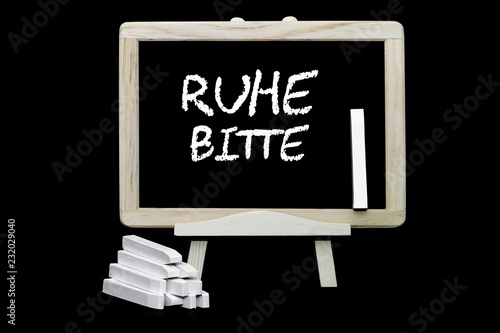 Ruhe bitte