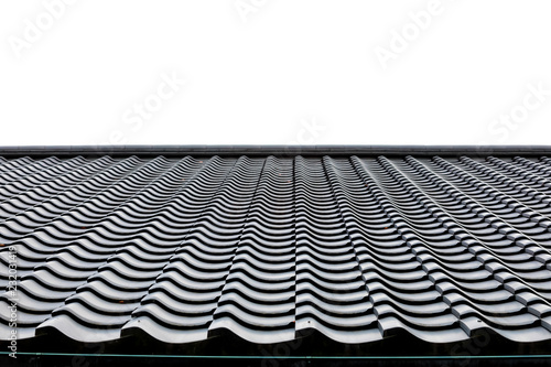 Tile roof texture background japan style