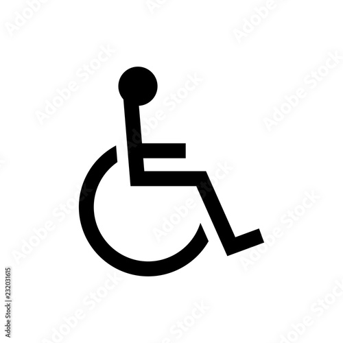  wheelchair,handicapped icon / public information symbol
