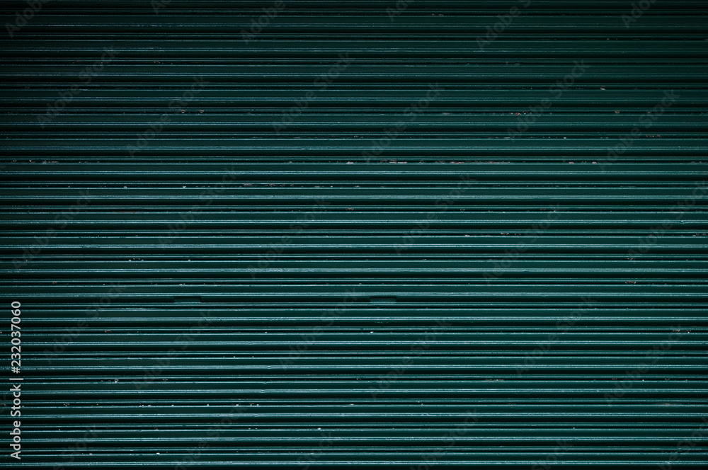 Obraz premium 緑色のシャッター