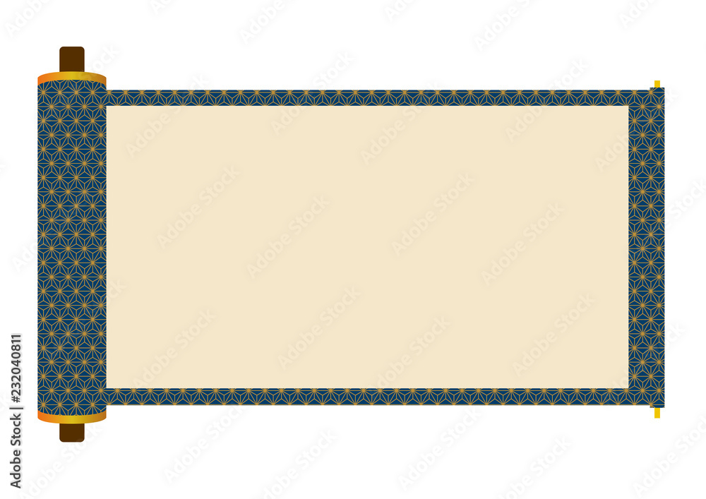 イラスト素材 巻物 無地 麻の葉柄 白背景 巻子本 巻子装本 Scroll Stock Vector Adobe Stock イラスト素材 巻物 無地 麻の葉柄 白背景 巻子本 巻子装本 Scroll Stock Vector Adobe Stock