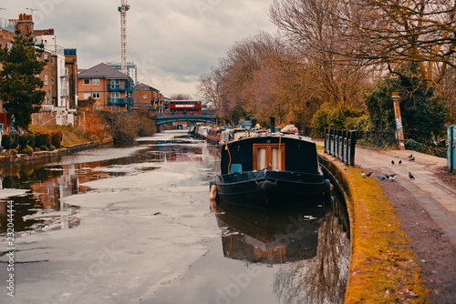 London little Venice frozen canal