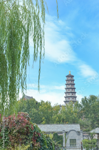 tower in Wtown Beijing,China