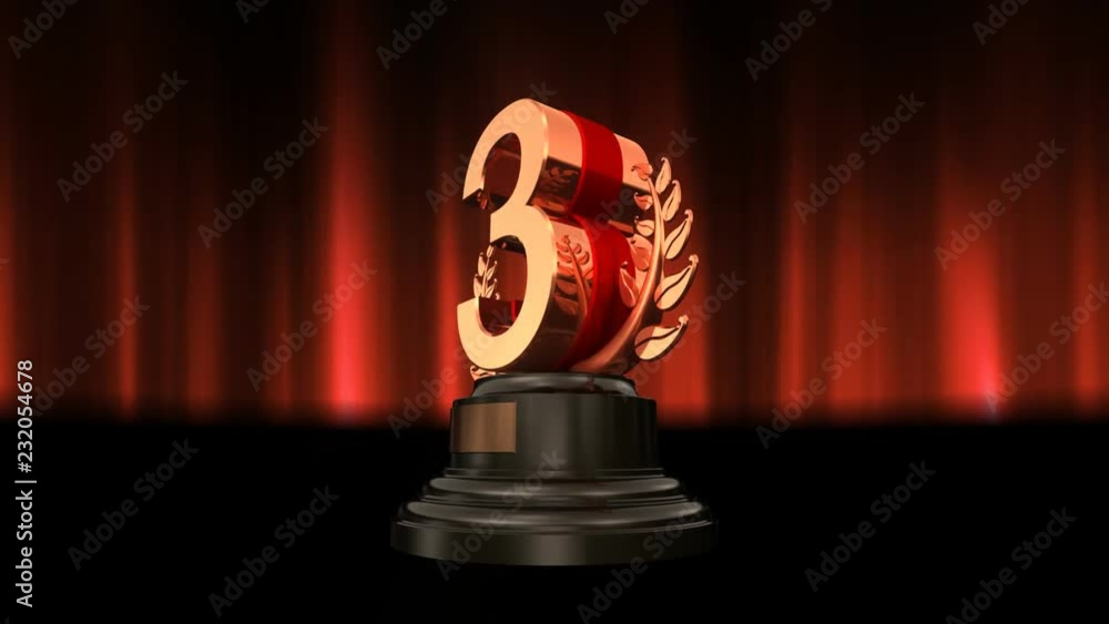 Prize Number Trophy Prize Number Trophy
