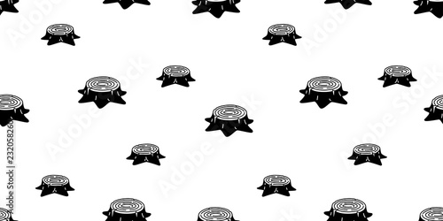 Tree Stump seamless pattern vector Wood pine timber lumber bark scarf isolated tile background repeat wallpaper