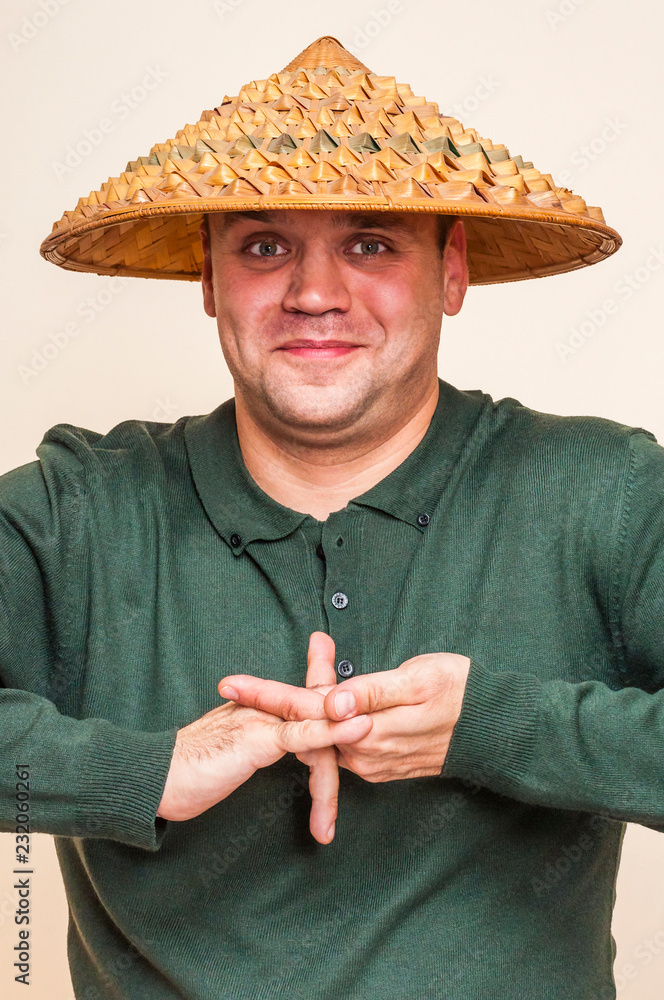 Asian wicker hat new arrivals