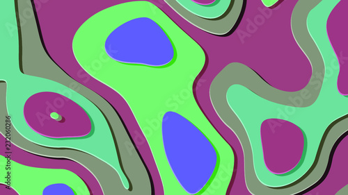 Background in paper style. Abstract colorful background.
