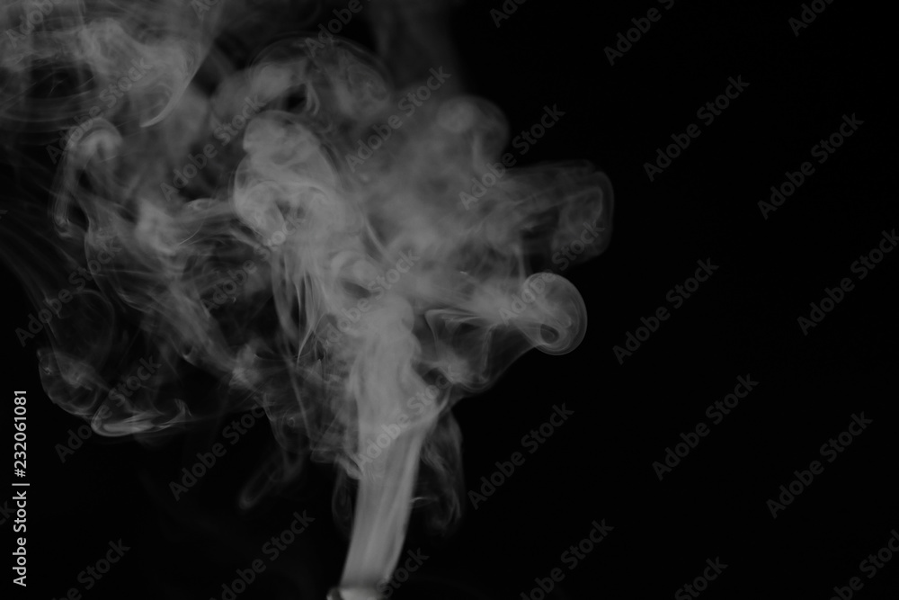 custom made wallpaper toronto digitalWhite smoke on a black background. Texture of smoke. Clubs of white smoke on a dark background for an overlay